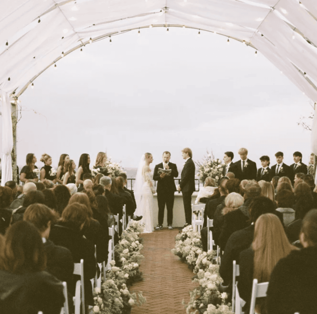 Hope and Paytin's wedding ceremony at Siempre in Draper, Utah